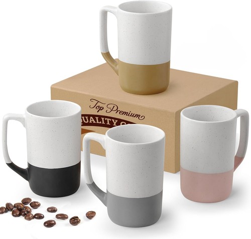 Ceramic coffee mug set - coffee,