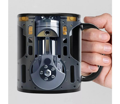 Mechanic engine coffee mug - mechanic,