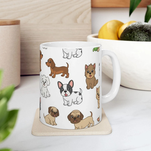 Cute dog lover coffee - dog, lover's