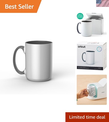 Ceramic coated blank mug - ceramic, oz