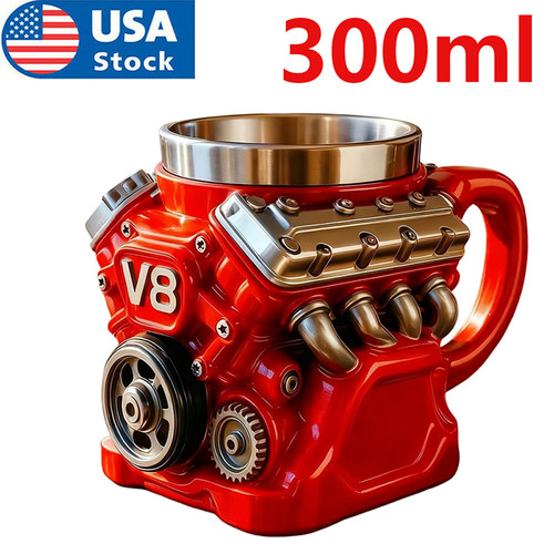 Engine coffee mug cup - coffee, retro